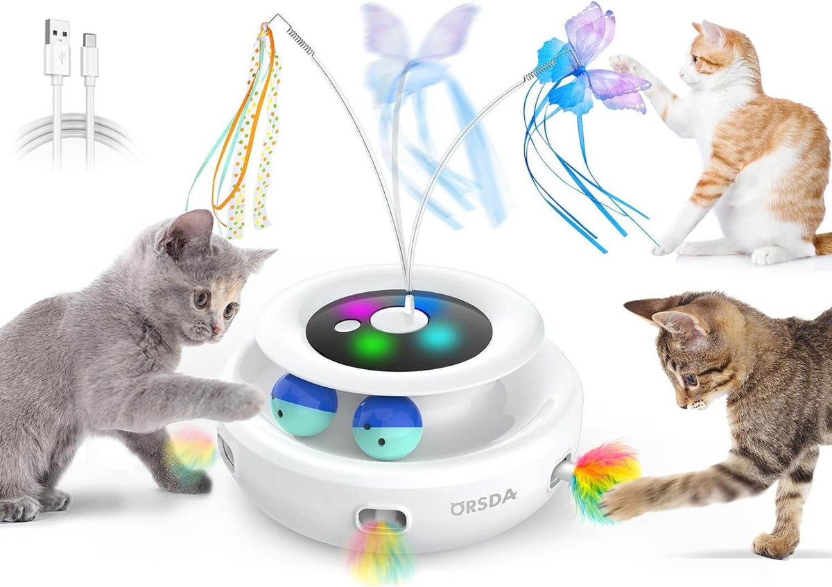 ORSDA 3-in-1 Cat Toys
