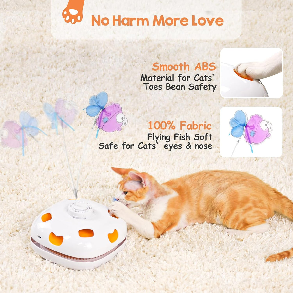 5-in-1 Interactive Cat Toy