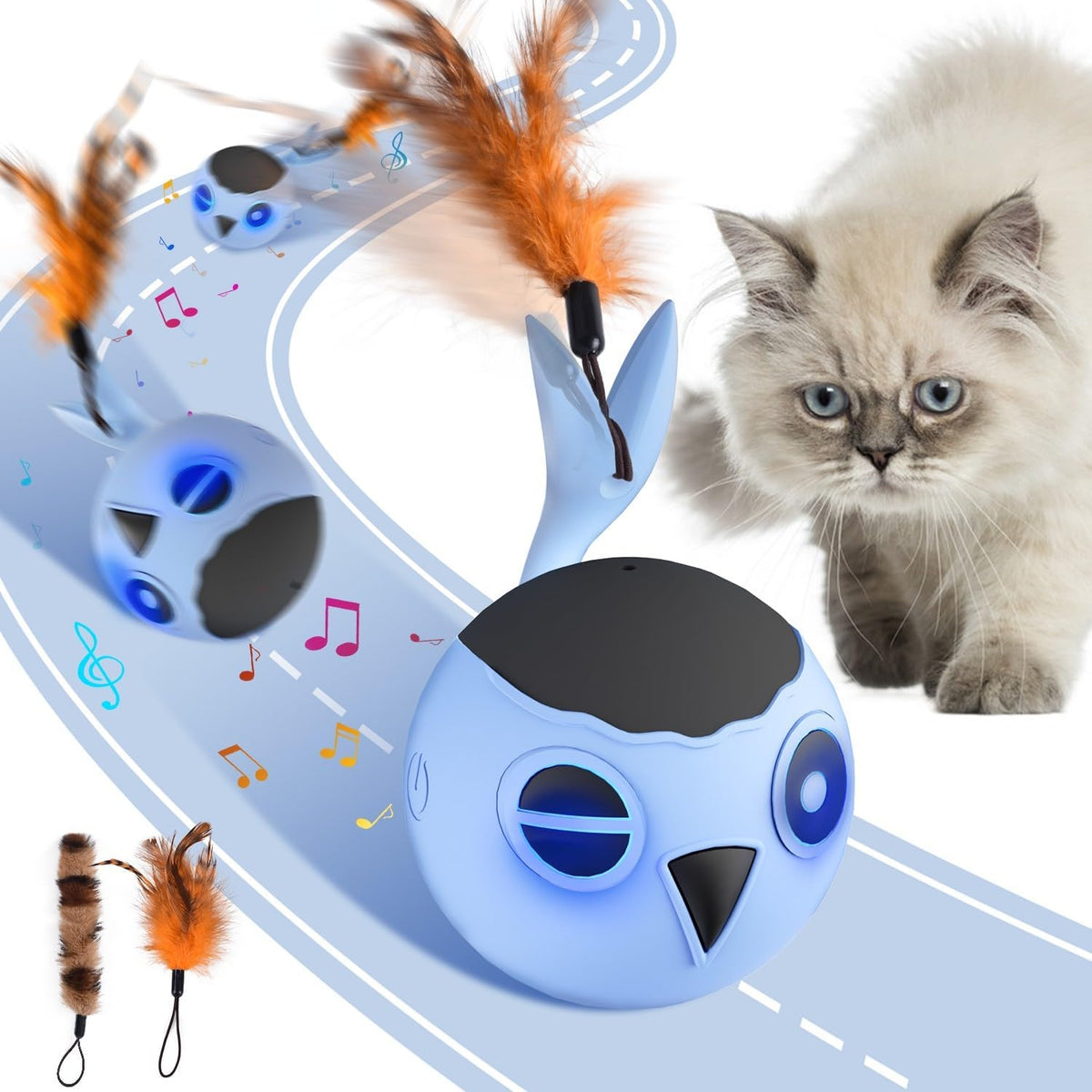 ORSDA Automatic Cat Ball Toys