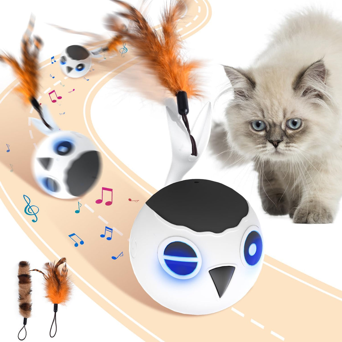 ORSDA Automatic Cat Ball Toys