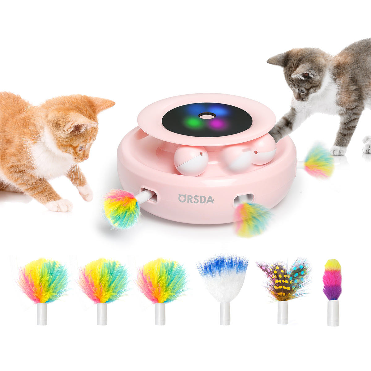 ORSDA 2-in-1 Interactive Cat Toys