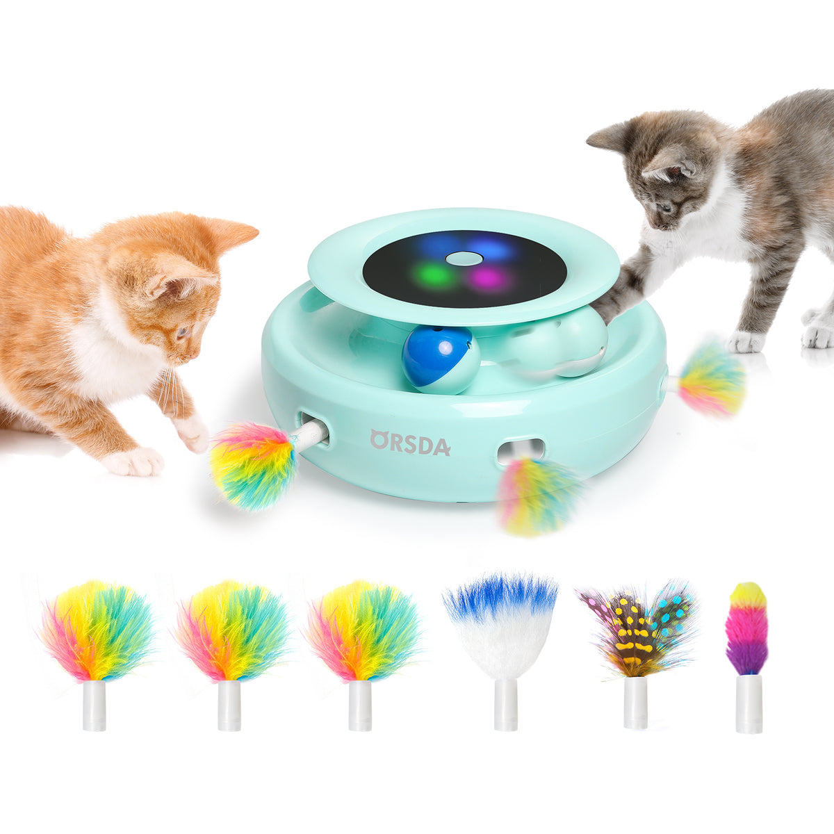 ORSDA 2-in-1 Interactive Cat Toys