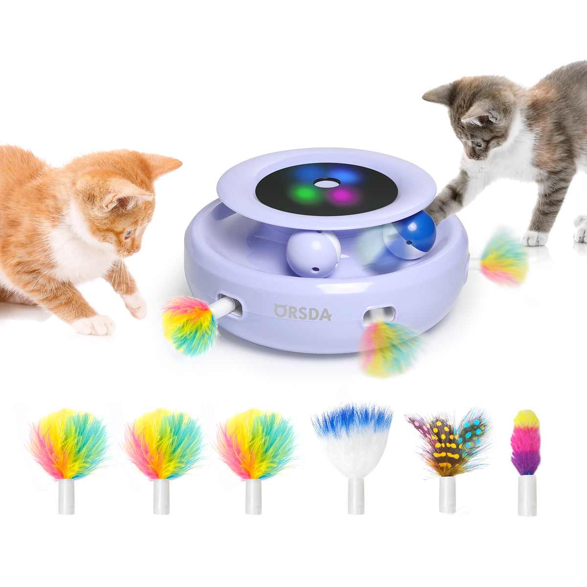 ORSDA 2-in-1 Interactive Cat Toys